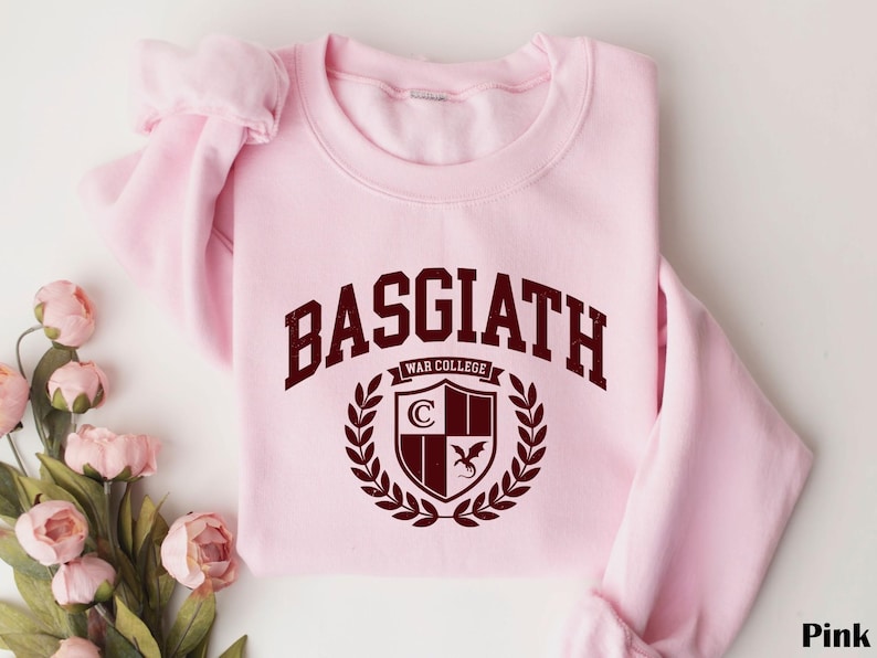 Basgiath War College Graphic Tee Fourth Wing Fantasy Bookish Gift for Reader image 5