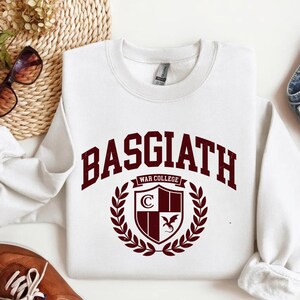 Basgiath War College Graphic Tee Fourth Wing Fantasy Bookish Gift for Reader image 4