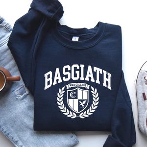 Basgiath War College Graphic Tee Fourth Wing Fantasy Bookish Gift for Reader image 6