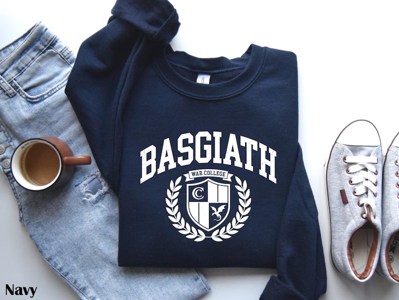 Basgiath War College Graphic Tee Fourth Wing Fantasy Bookish Gift for Reader image 6
