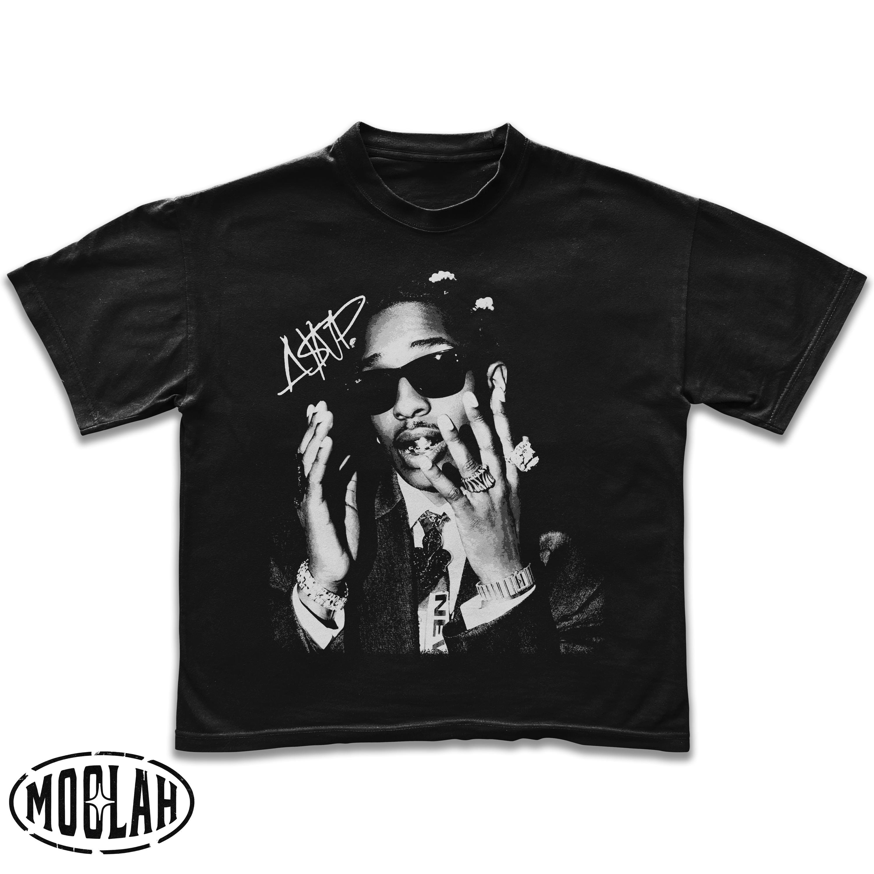 Vintage ASAP Rocky T-shirt, Asap Graphic Tee, Rocky Merch, Rap