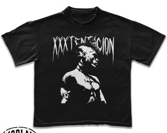 ヴィンテージ XXXTENTACION シャツ - レトロデザイン、高品質Tシャツ