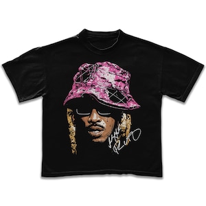 Future T-Shirt, Vintage Rap T-Shirt, Hip Hop Streetwear Shirt, Unisex übergroßes Baumwoll T-Shirt, Rap Fan Geschenk, Concert Merch Style