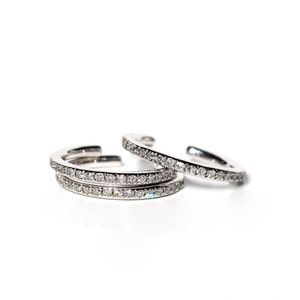 14k Gold Pave Diamond Ear Cuff