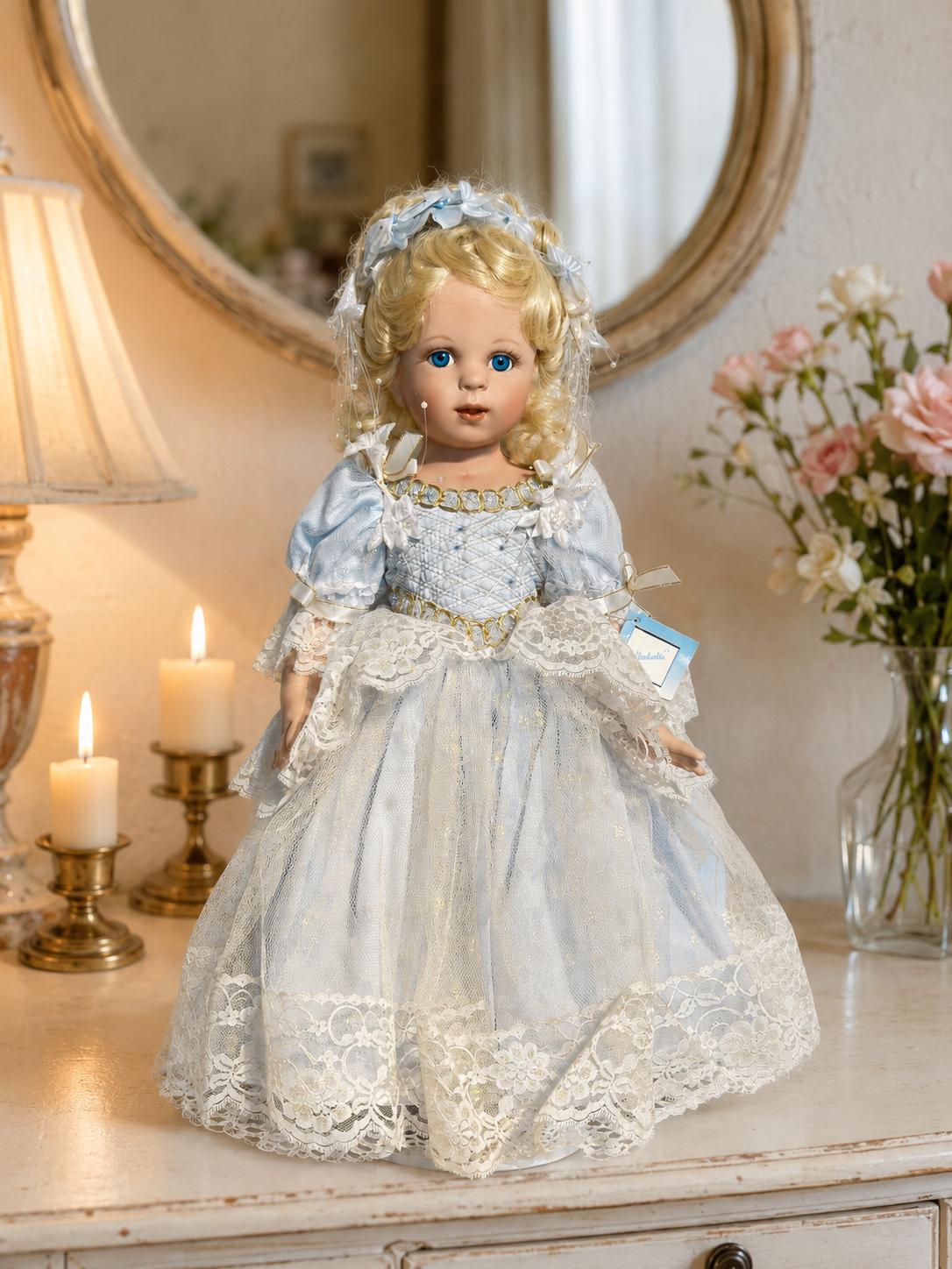 Cinderella Porcelain Doll - Etsy