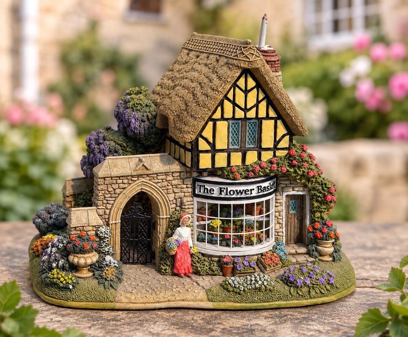 Lilliput Lane 花畑　置物 ハウス ミニチュア Lilliput Lane Houses - Etsy