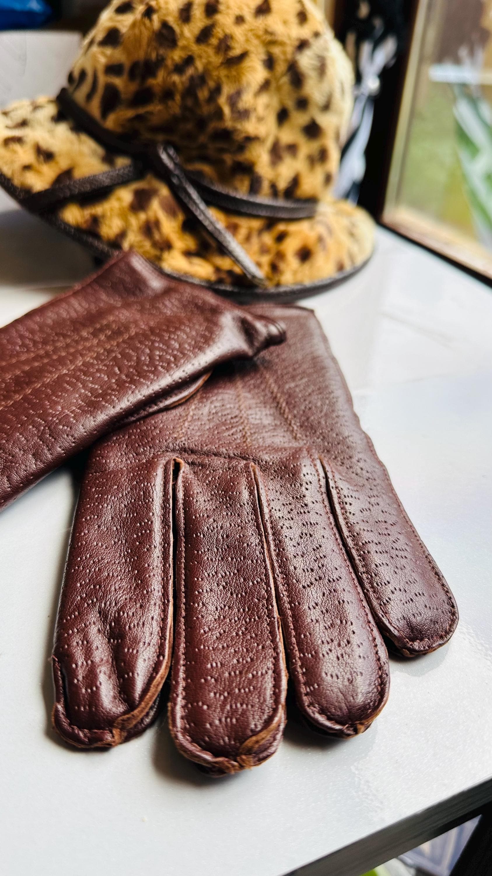 Peccary gloves - Etsy 日本