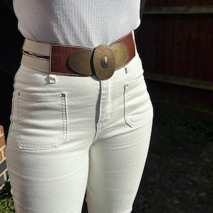 Avion Leather Belt - Etsy display picture 2