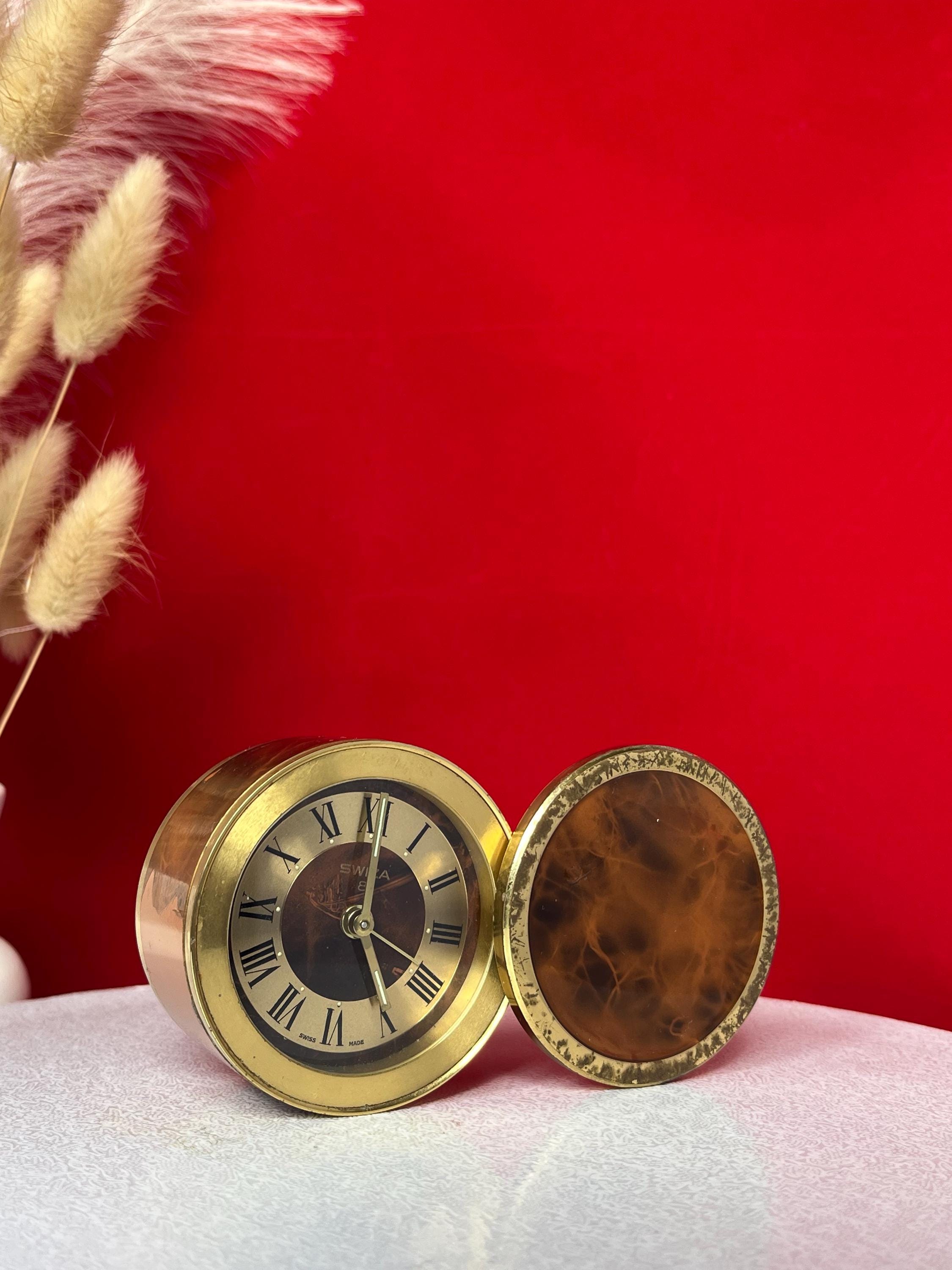 アンティーク LUXOR 手巻き 置時計 1258 スイス製 可動品 メンテ済み Luxor swiss clock - Etsy 日本