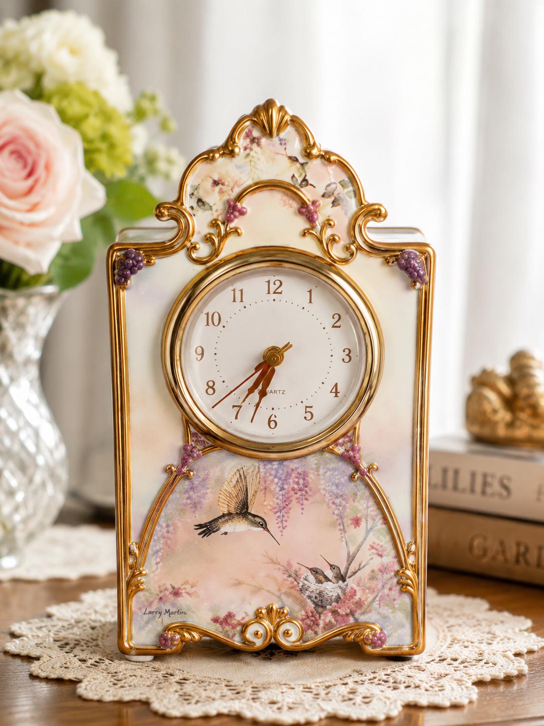 ローラアシュレイ　置き時計 Horborn clock Laura ashley clock - Etsy 日本