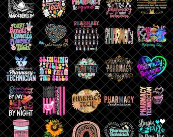 Pharmacy Tech png Bundle, Medical png, Pharmacy Technician png, Pharmacy life png, sublimate designs download