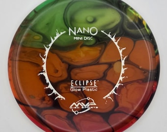 MVP Nano Eclipse Disc Golf Minis - Custom Dyed - Brand New - Disc Golf Gifts