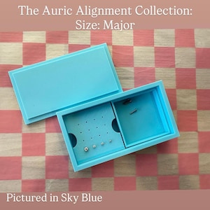 Bezgwintowy organizer/ekspozytor na biżuterię, kolczyki i kolczyki do warg