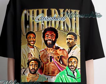 チャイルディッシュ ガンビーノ ツアー シャツ、チャイルディッシュ