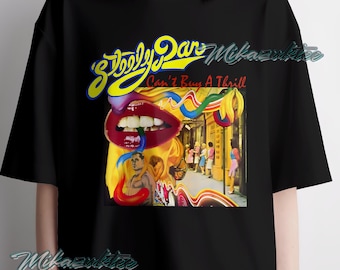 Steely Dan 2 Against Nature Tour 2000 T-shirt Vintage NEW Never
