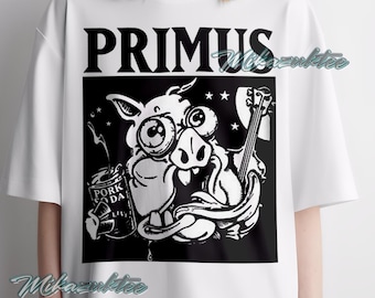Primus T-Shirt, Vintage Rock Band T-Shirt, Grafikdesign