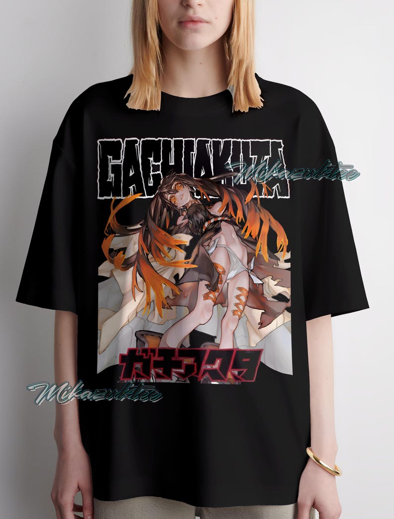 Gachiakuta shirt Retro and Vintage Style Graphic Tee, New DTG Printed T-Shirt image 1