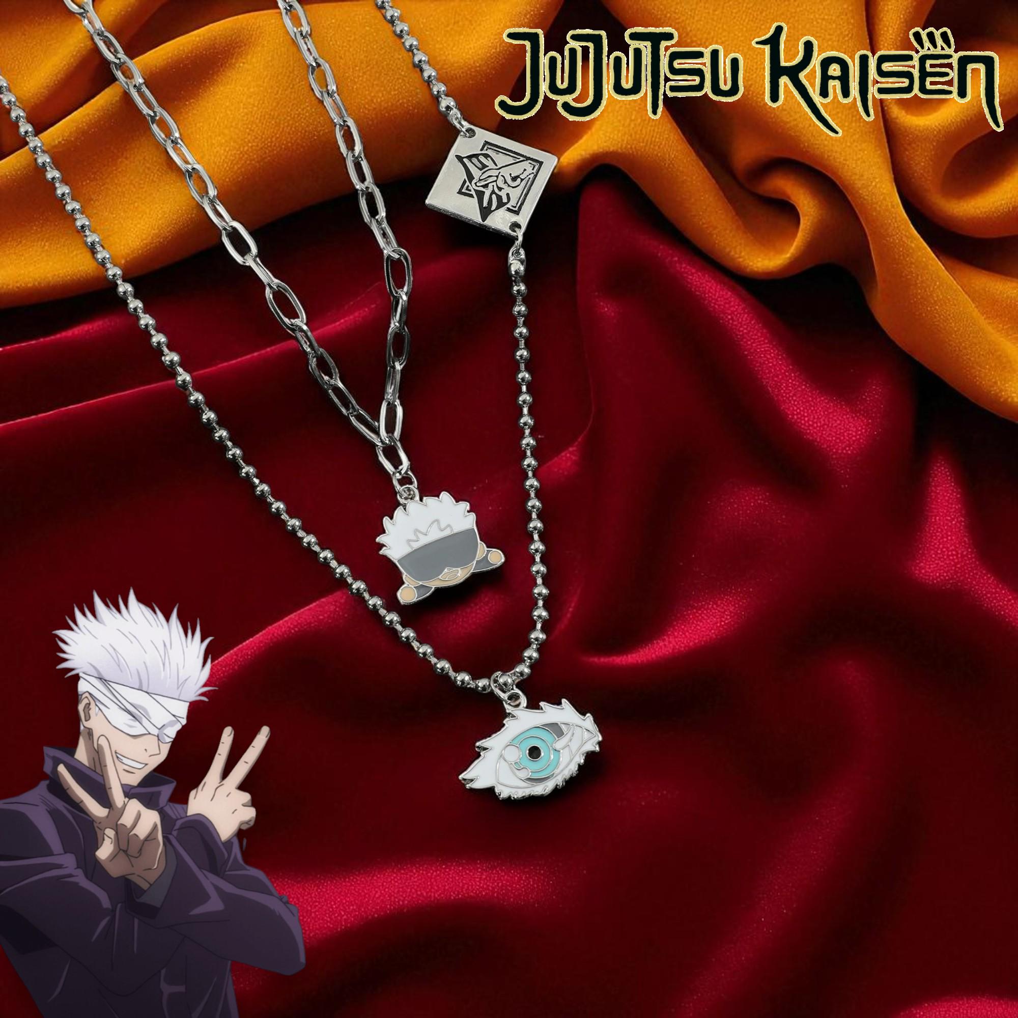 Sat0ru Gojo Necklace Anime Cosplay Accessory - Etsy