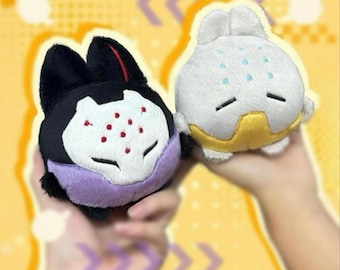 RAMATTRA & ZENYATTA 10cm Plush Dolls - Overwatch Plush