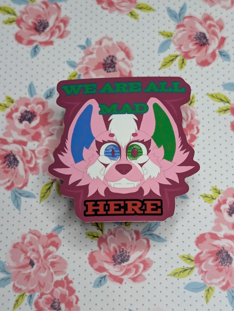 Funny Furry Sticker - Etsy
