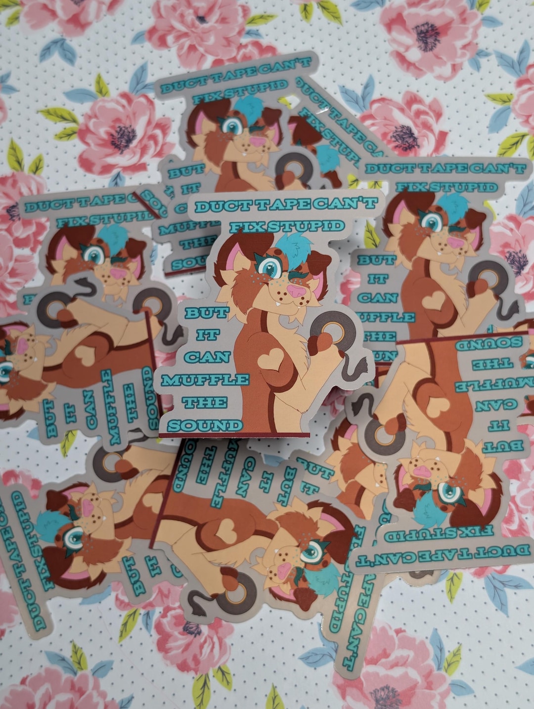 Furdtk Sticker Funny Furry Sticker - Etsy