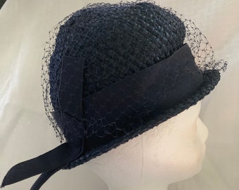 Ladies Vintage Straw Hat