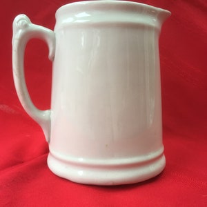 Antique Royal Ironstone China Pitcher - &quot;Johnson Bros. England&quot;