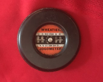 Vintage Wheaties Jogometer