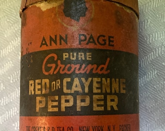 Vintage Ann Page Spice Container