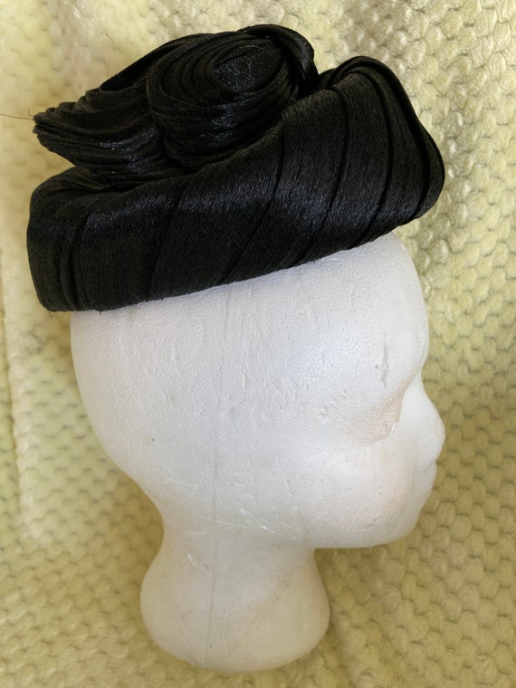 Ladies Black Dress Hat