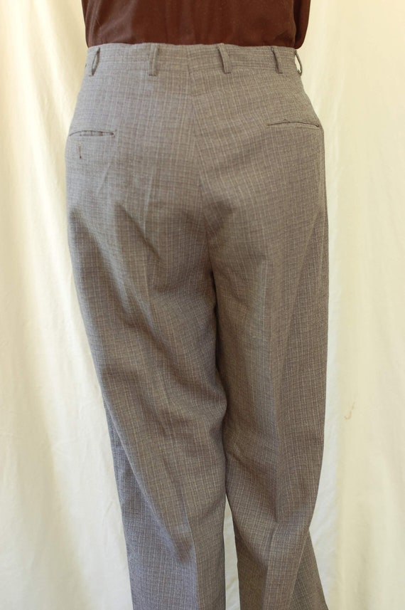 1950s Men's Grey Wool Suit - image 5