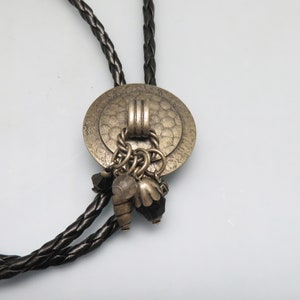 Cool Ethnic Look  Bolo Tie, Handmade, Tailored Look