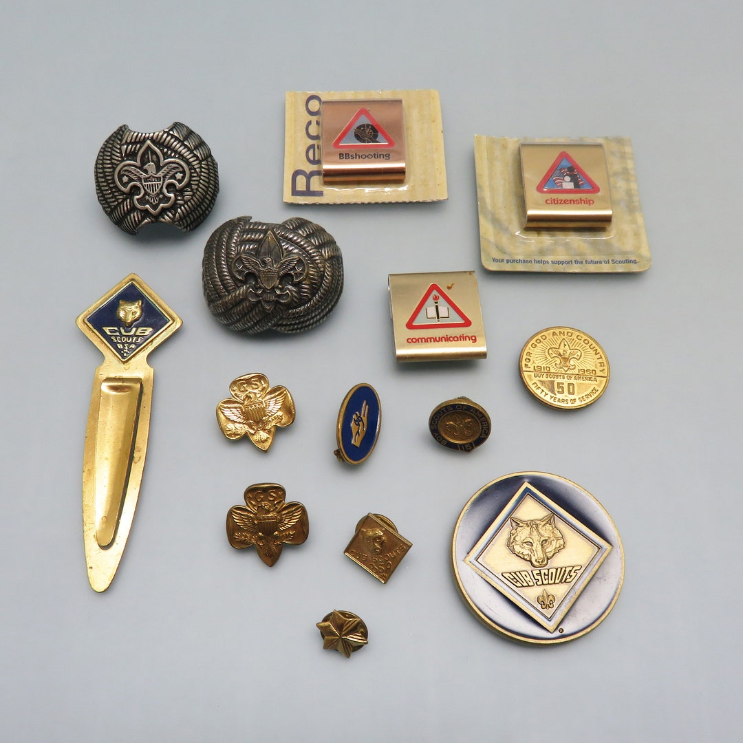 Collection of Vintage Boy Scout, Girl Scout Memorabilia - Etsy