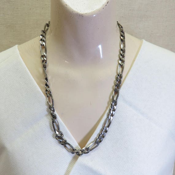 Sterling Bead Necklace, 26 Inches, Vintage - image 6
