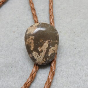 Dogonite Stone Bolo Tie: Rockin&#39; JK Handmade Western Jewelry