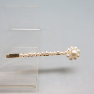 Vintage Faux Pearl Decorated  Hair or Bobby Pin