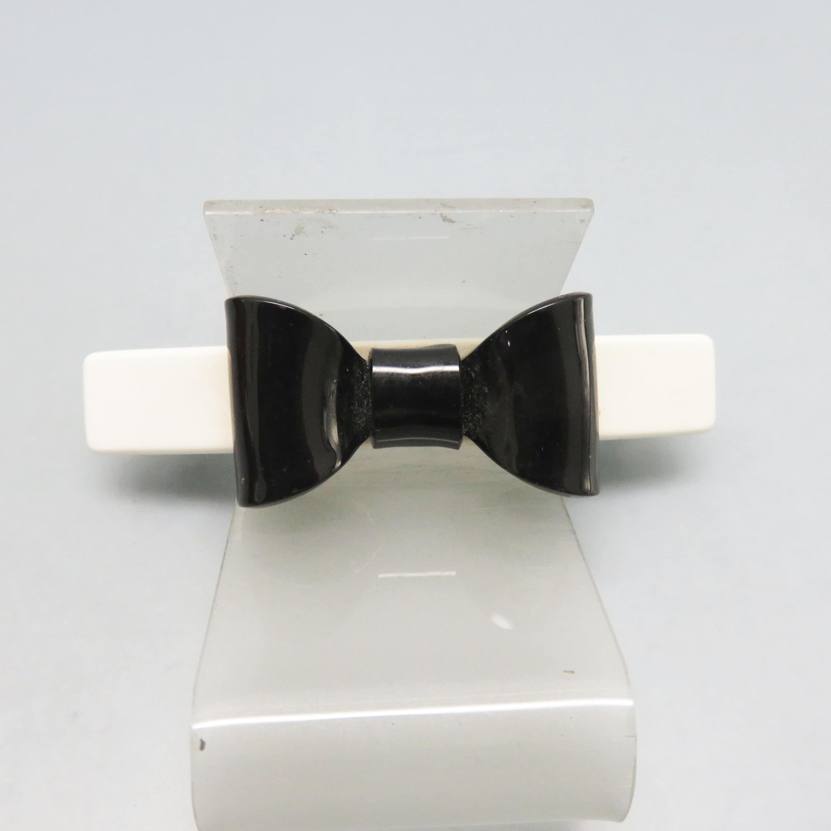 Lucite Bow Hair Clip - Etsy display picture 2