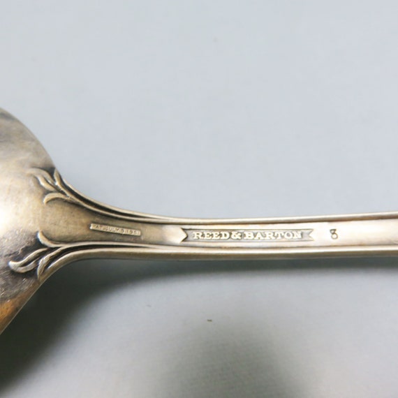 Reed & Barton Tiger Lily Soup Spoon, 1901 Silverplated Metal* - Etsy