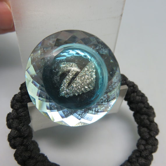 Swarovski Crystal Swan Elastic Ponytail 