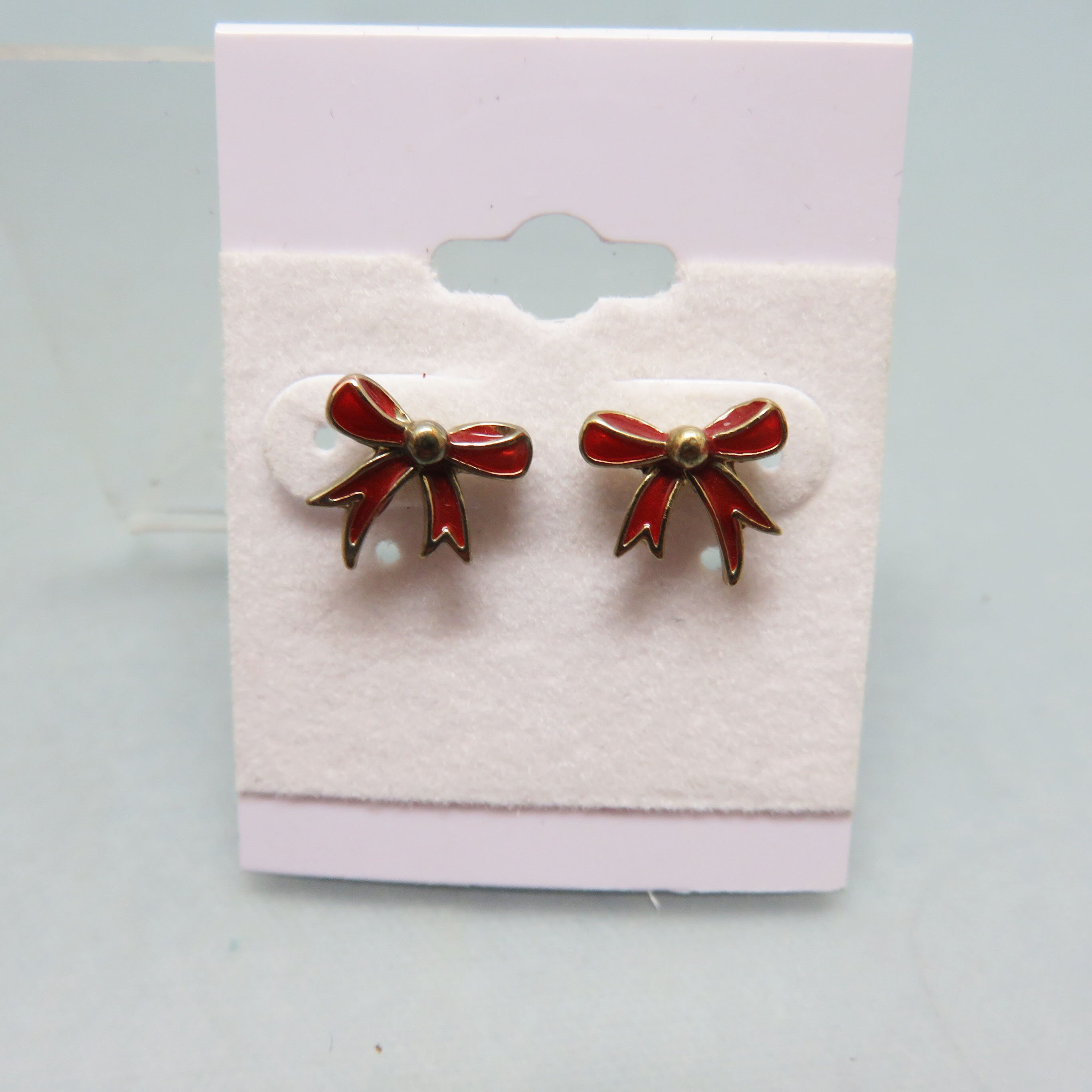 ピアス VINTAGE HOLLYWOOD Tiny Ribbon Earrings 4BFK515 Ribbon Earring - Etsy