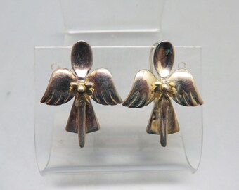 Sterling Silver Angel Earrings: Whimsical Kitchen Decor