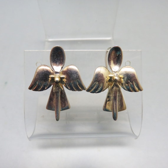 Sterling Silver Angel Earrings: Whimsical Kitchen Decor