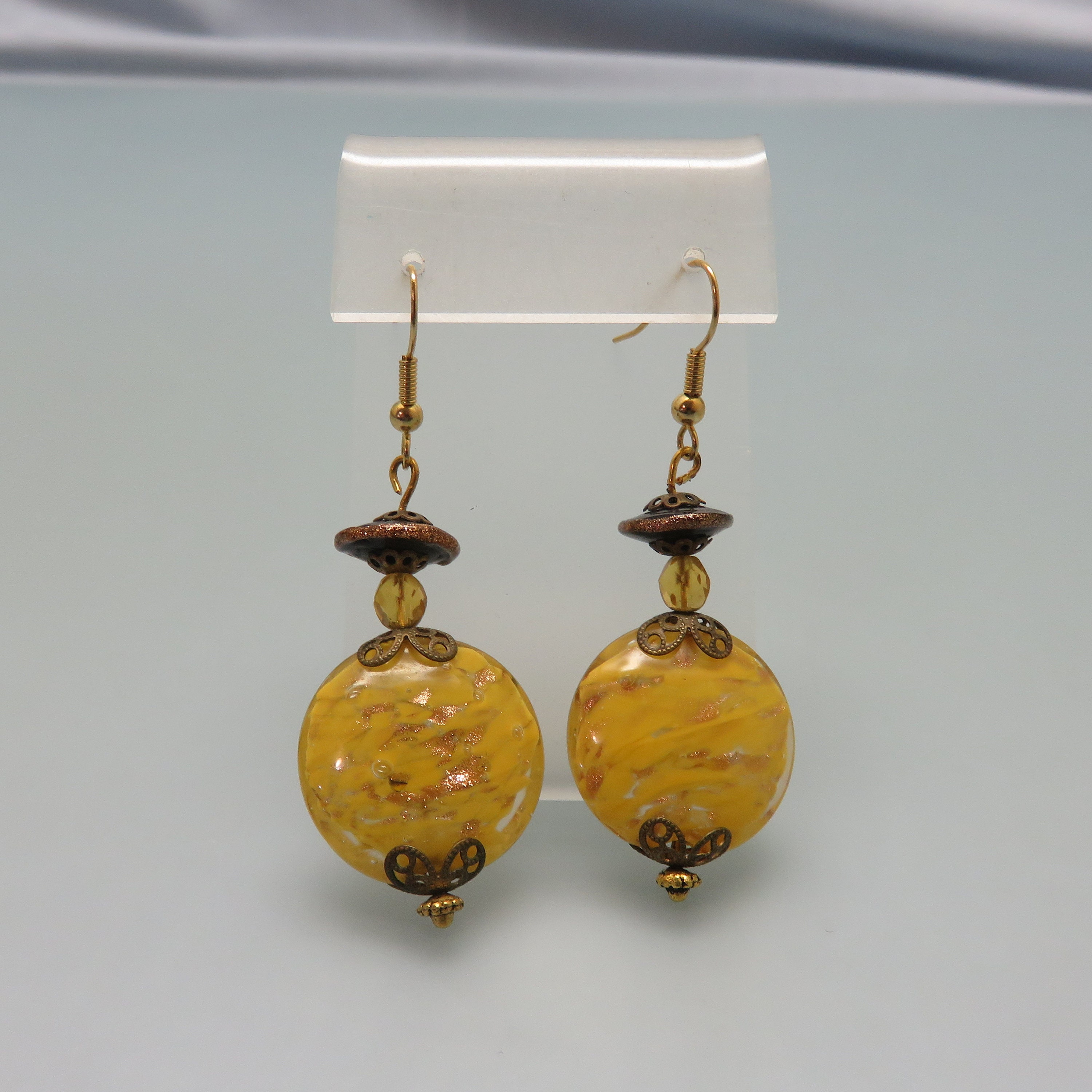 Handmade Pierced Earrings, One of a Kind From Vintage Pieces - Etsy 