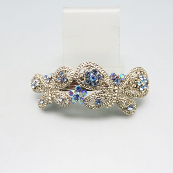 Vintage Jeweled Butterfly Barrette Amazon.com: 4PCS Vintage Butterfly Hair Clips for Hair  main image 4