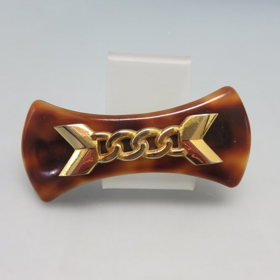 Vintage Tortoise Color Hair Barrette Amazon.com : Cinaci 10 Pack 7.5cm/3 main image 3