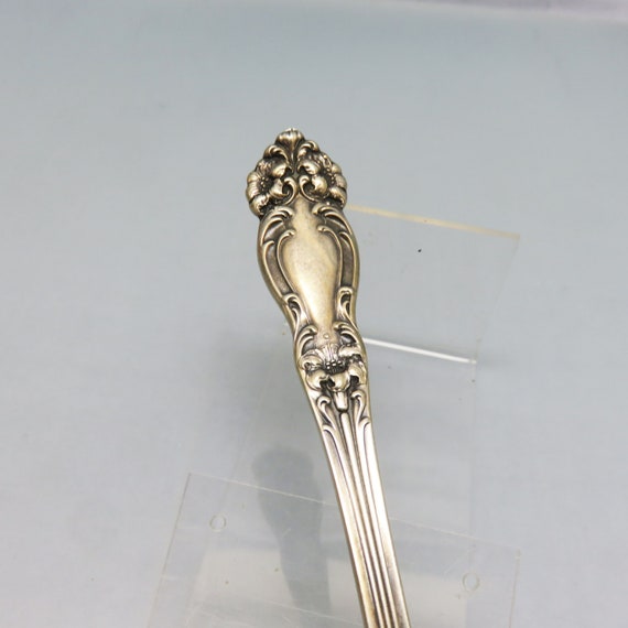 Reed & Barton Tiger Lily Soup Spoon, 1901 Silverplated Metal