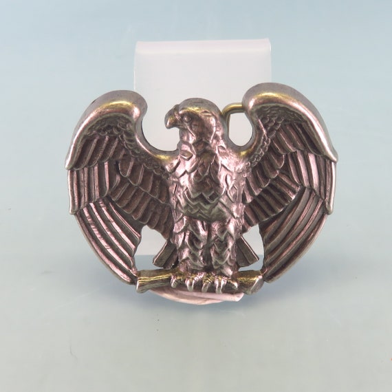 Vintage AVON Eagle Design Belt Buckle, Mint in Bo… - image 1