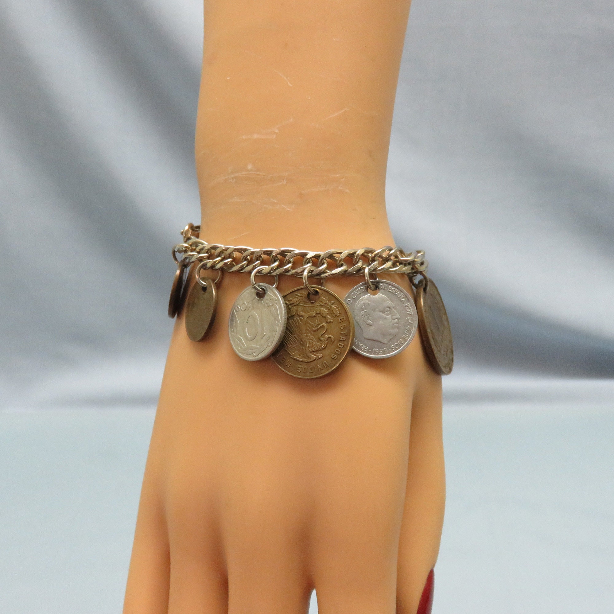 Ingrid Coin Charm Bracelet – Phush Boutique