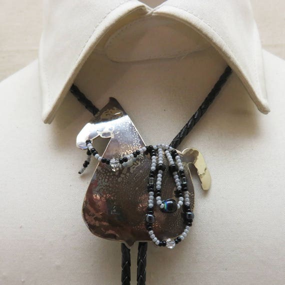 Brenda Peo' Adorable Horse Bolo Tie, Lardo the Ho… - image 2