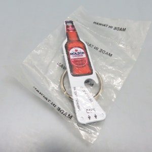 Vintage Molson Bottle Opener, Mint in Package